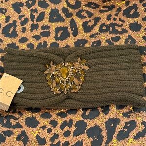 Embellished Brown Headband